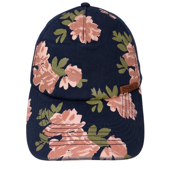 Floral Snapback Trucker Cap Multicolor One Size Adjustable Mesh Back O'Neill - Picture 1 of 8